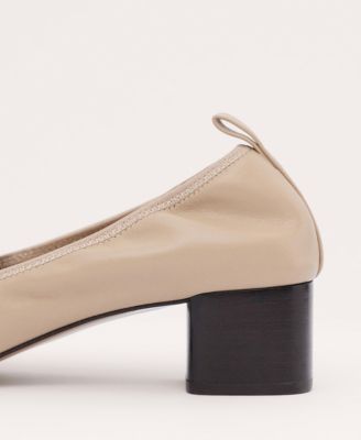 Women's Block Heel Ballerina Shoes