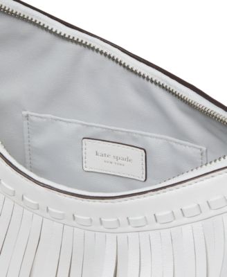 Duo Small Leather Fringe Crossbody Bag