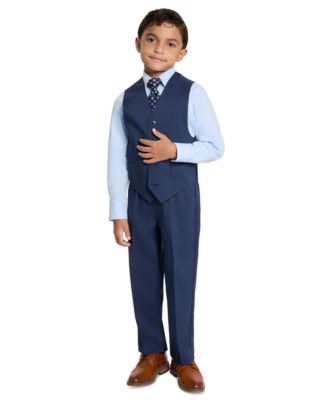 Little Boys Washable 4 Piece Vest Set