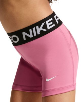 Girls' 7-16 Pro Elastic Waist 3" Shorts