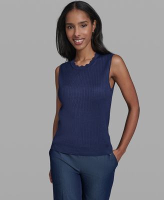 Women's Crew Neck Knit Top