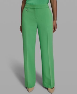 Women's Flare Front-Zipper Pants