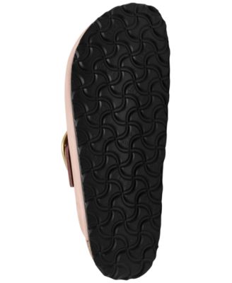 Women's Boston Big Buckle Nubuck Leather Clogs from Finish Line