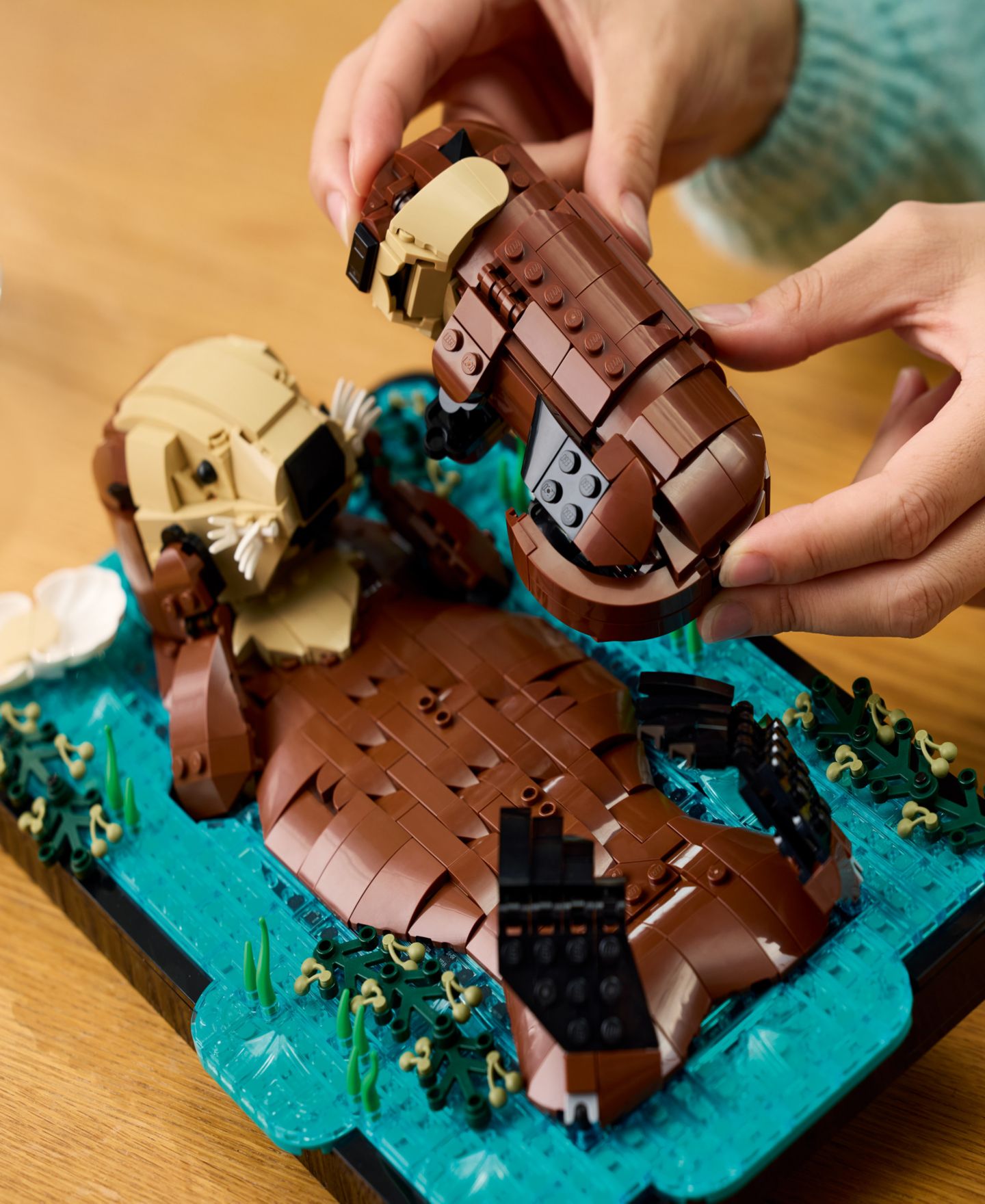 Детский конструктор LEGO® Ideas Floating Sea Otter Building Set, 21366 — фото 5