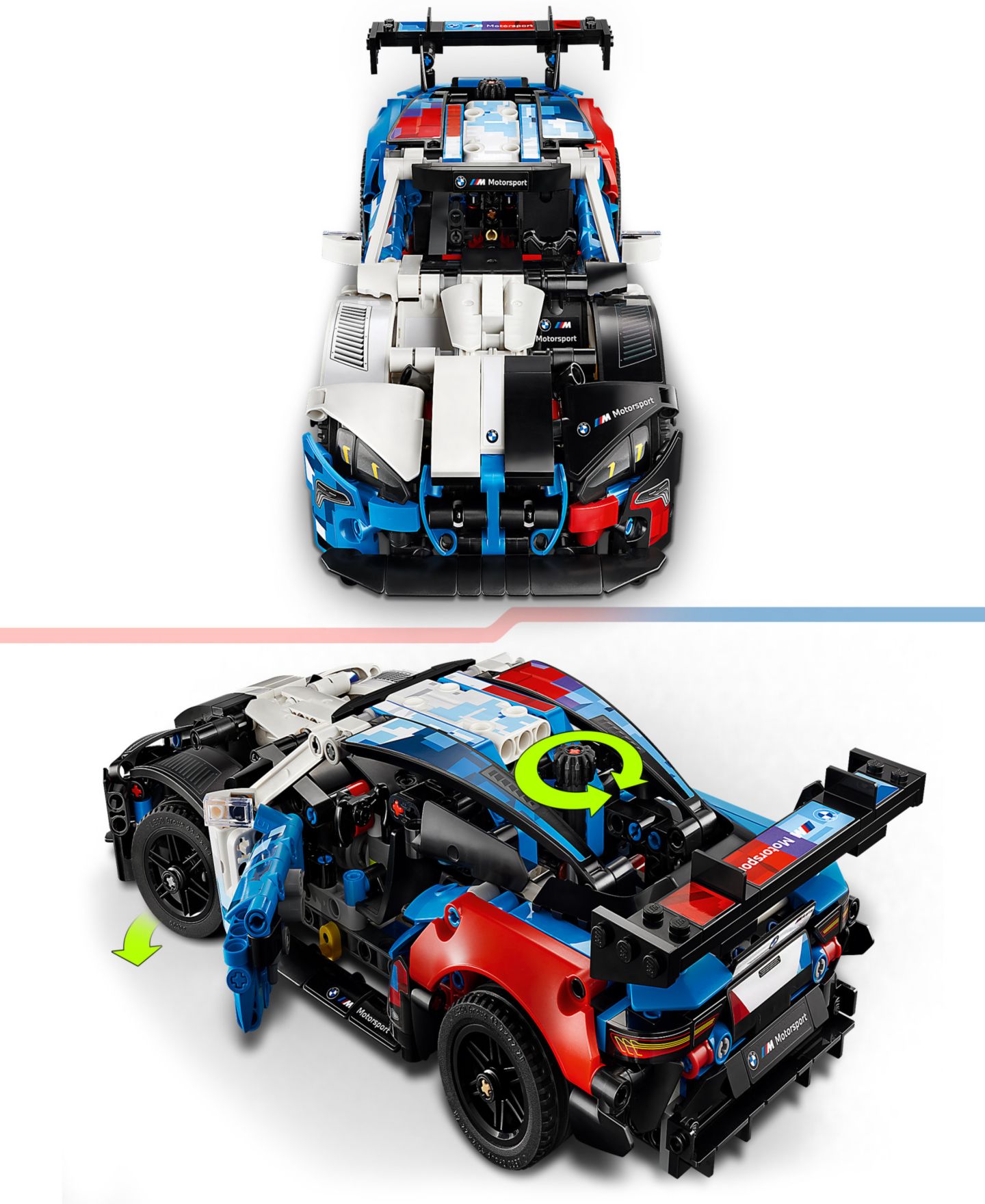 Детский конструктор LEGO® Technic BMW M4 GT3 EVO Race Car Building Set, 42226 — фото 4