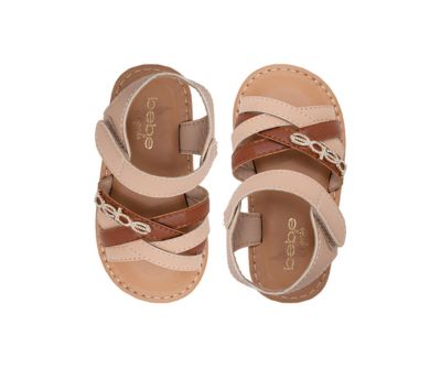 Big Girls Flat Adjustable Strappy Sandals