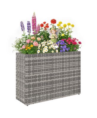 Raised Garden Bed with Adjustable Foot Pads,