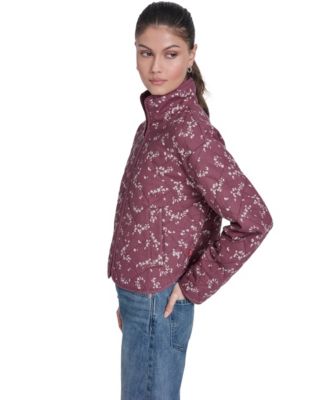 Women's Diamond-Quilted Cotton Jacket