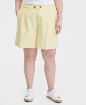 Trendy Plus Size Bermuda Shorts