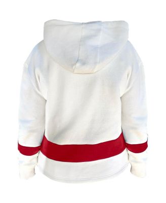 Women's White Washington Capitals Plus Size Hoodie