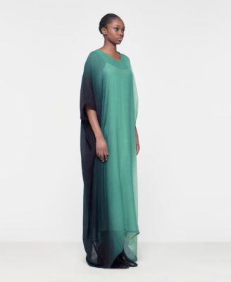 Women's Vertical Ombre Kaftan Dresses