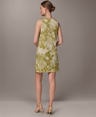 Women's Abstract Print Knee Length Dress