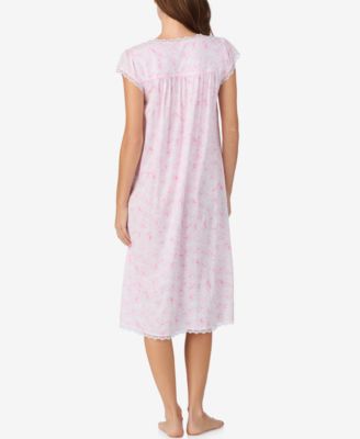 Women's Cap-Sleeve Waltz Jersey Nightgown