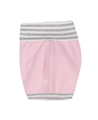 Baby Girls' Ribbed Tank Bodysuit and Shorts, 2-Piece Set