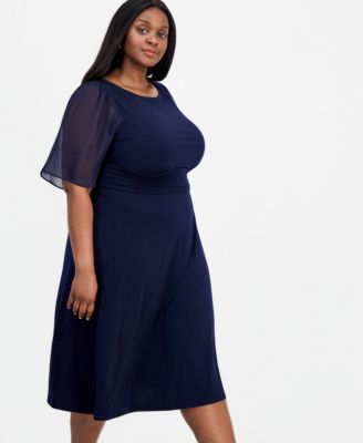 pvc midi dress Cristina Dress w. PVC Belt