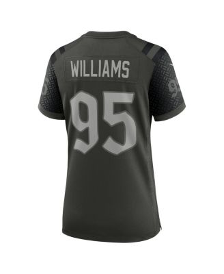 Women's Quinnen Williams&nbsp;Gotham Green New York Jets 2025 Rivalries Collection Game Jersey
