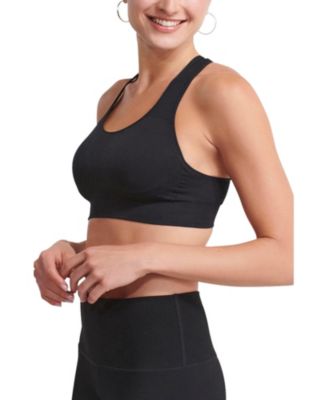 Women's The Nowsunday Racerback Sports Bra (Sewn In Pads)