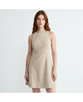 Women's Suede Dress