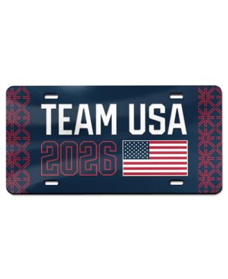 Team USA 2026 Winter Olympics Acrylic License Plate