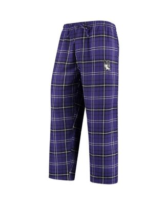 Men's Purple/Black Northwestern Wildcats Ultimate Flannel Pants