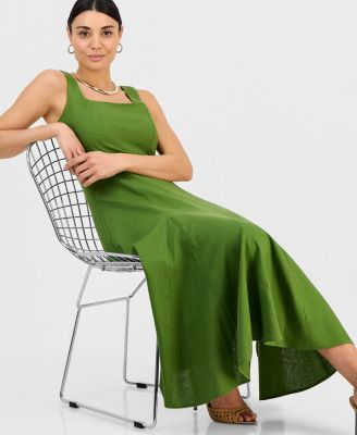 sculpted stripe maxi dress Eliza Striped Maxi Dress – Teal Poppy