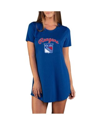 Women's Royal New York Rangers Marathon Knit Nightshirt
