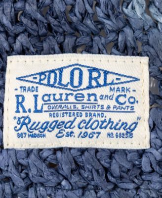 Men's Hand Painted Raffia Bucket Hat