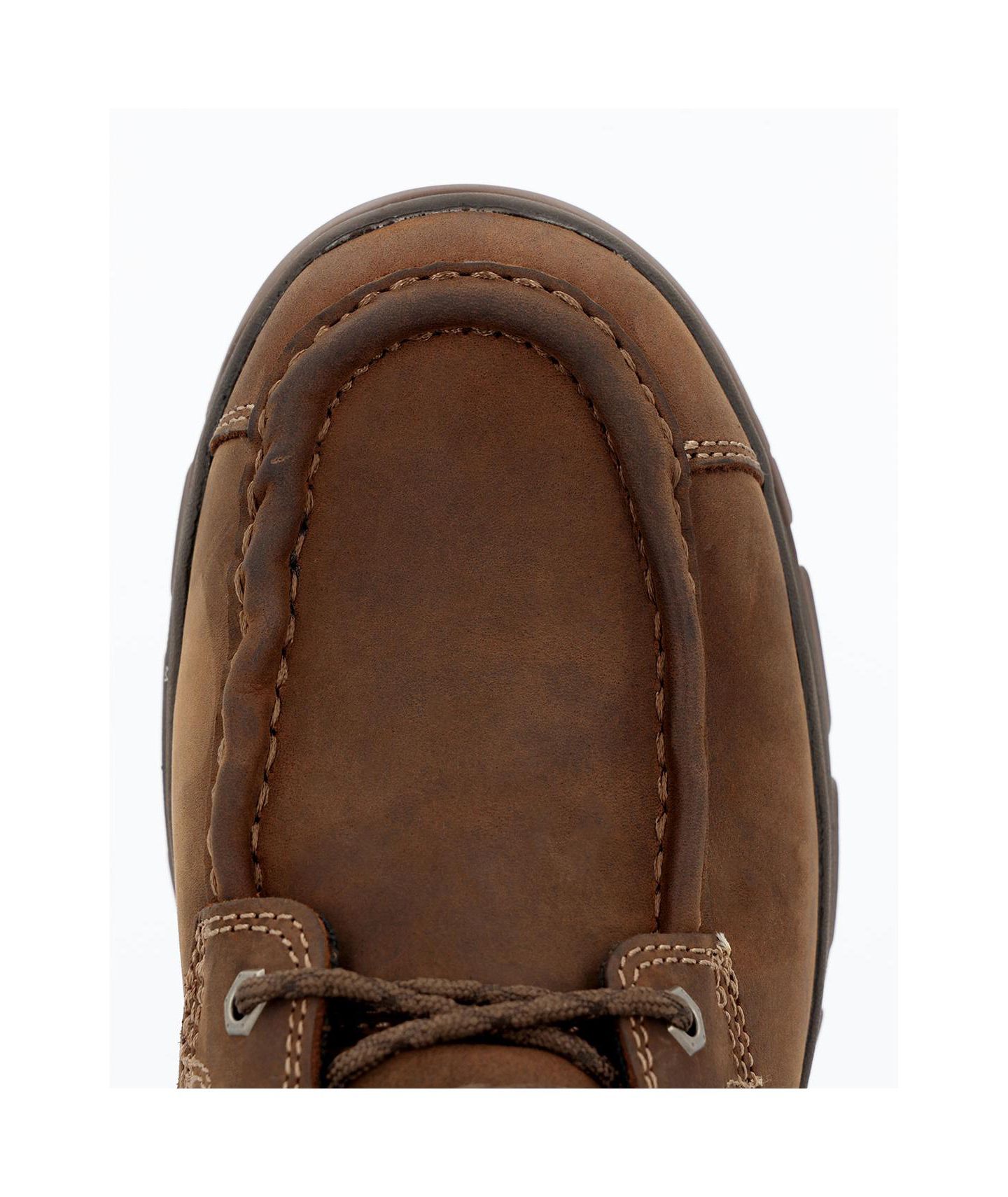 Мужские ботинки GEORGIA BOOT Athens SuperLyte 8" Waterproof Side-Zip Moc Toe Work Boot, цвет: Коричневый — фото 8