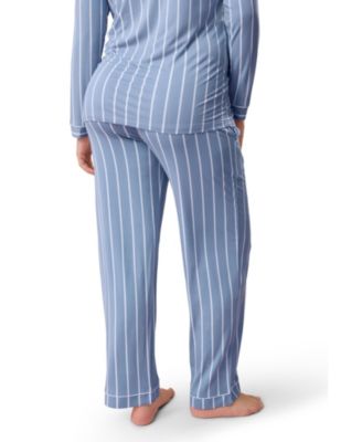 Maternity Clea Classic Long Sleeve Nursing Pajama