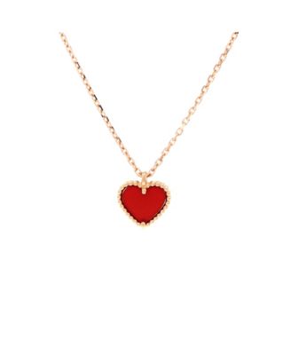 Sweet Alhambra Heart Pendant Necklace