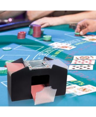 Battery-Operated Automatic Card Shuffler for 1–4 Decks