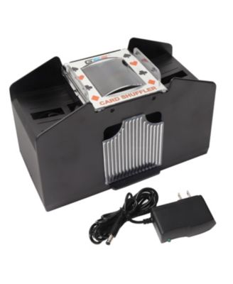 Automatic Card Shuffler, 4-Deck, AC/DC & Battery-Operated