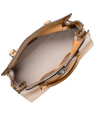 Michael Kors Hamilton Moderne Large Leather Satchel