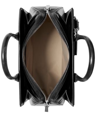 MICHAEL Laila Medium Center Zip Satchel Handbag