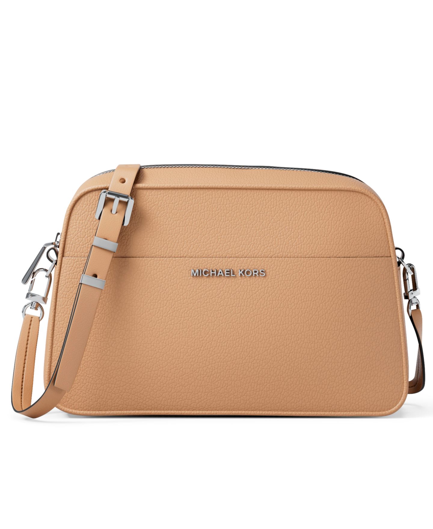 Женская сумка Michael Kors Jet Set Camera Small Crossbody Handbag, цвет: Арахисовый — фото 1