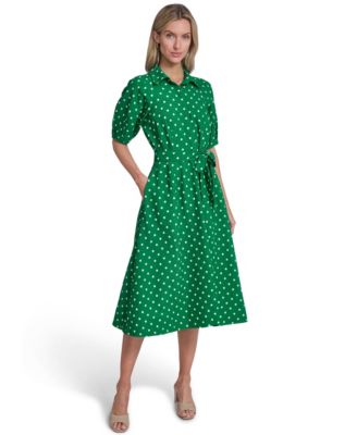 Calvin Klein Women's Shirt Midi Dresses | Macy's
