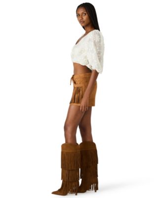 Women's Sienna V-Neck Cropped Top