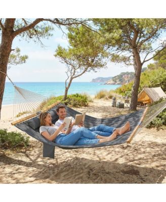 Outdoor Hammock, 2-Person, 440 lbs Capacity,