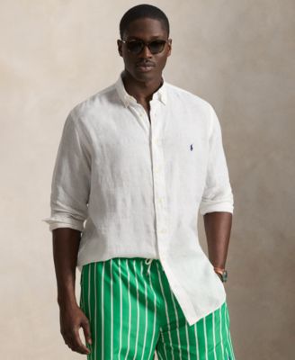 Men's Big & Tall Linen Shirt