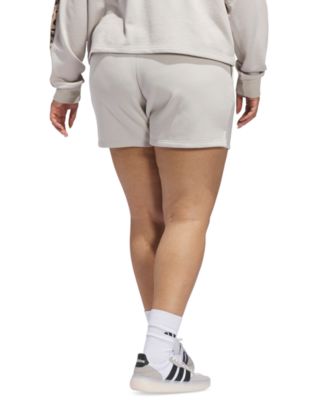 Plus Size Essentials Small Logo Shorts
