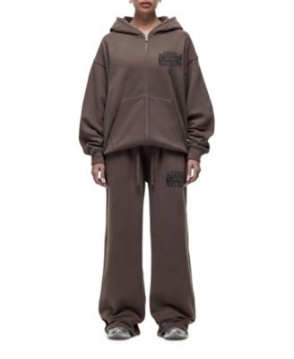 Women's Dakota Taupe Relaxed Joggers