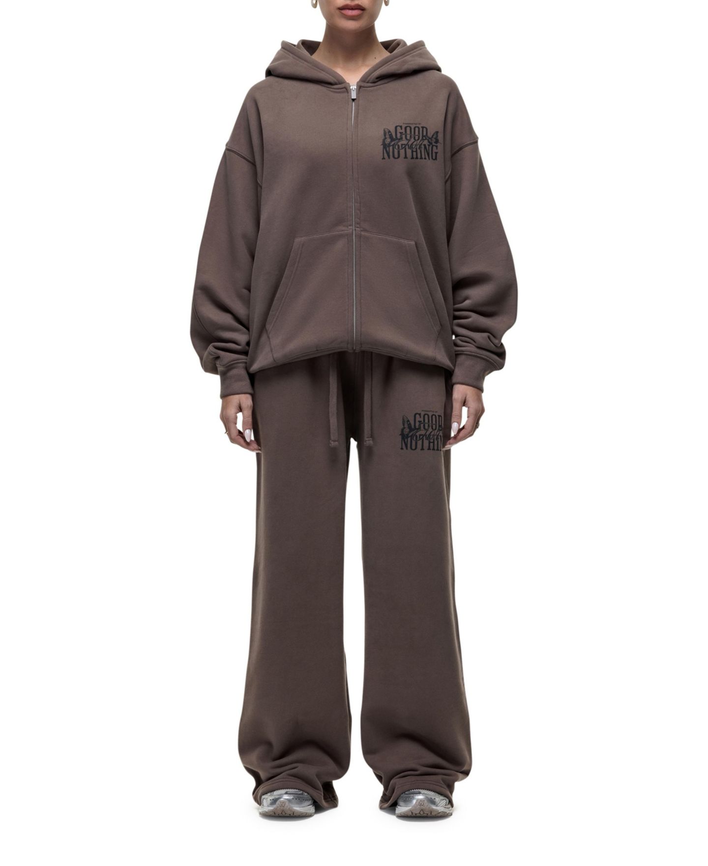 Женские брюки Good For Nothing Dakota Taupe Relaxed, цвет: Коричневый — фото 3