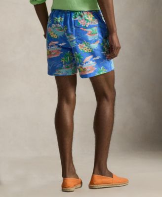 Men's Printed Swim Trunks