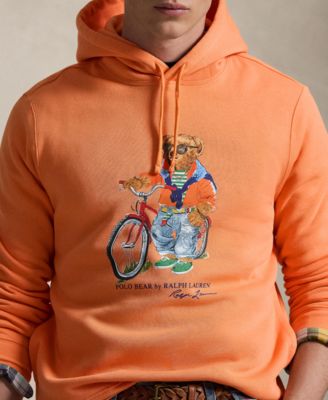 Men's Bears Print Hooded Sweatshirt