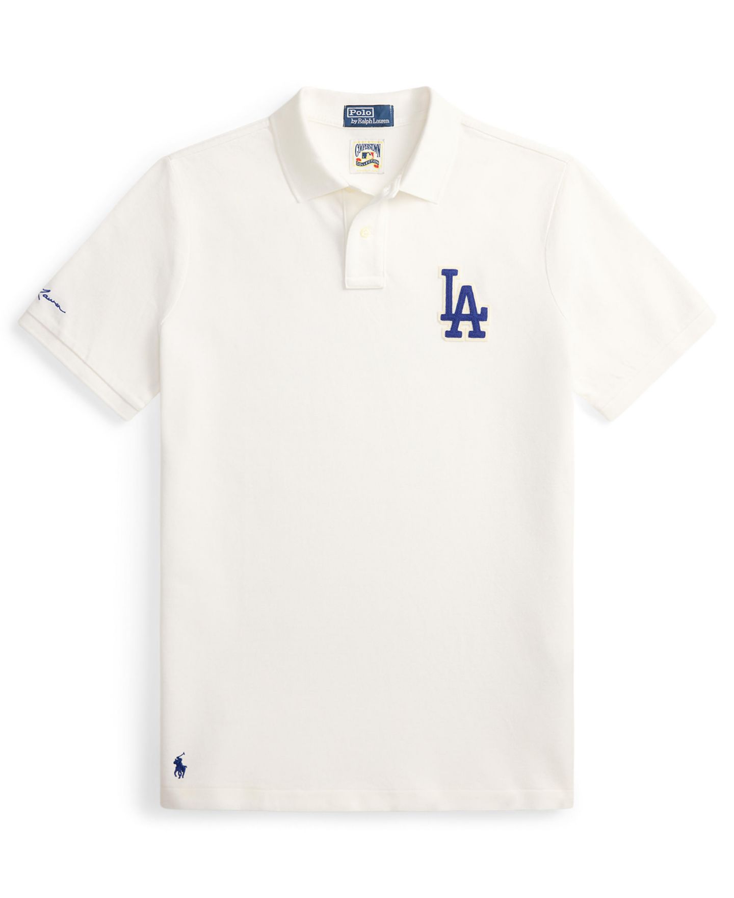 Мужское поло Polo Ralph Lauren Classic-Fit Polo Shirt, цвет: Белый — фото 6