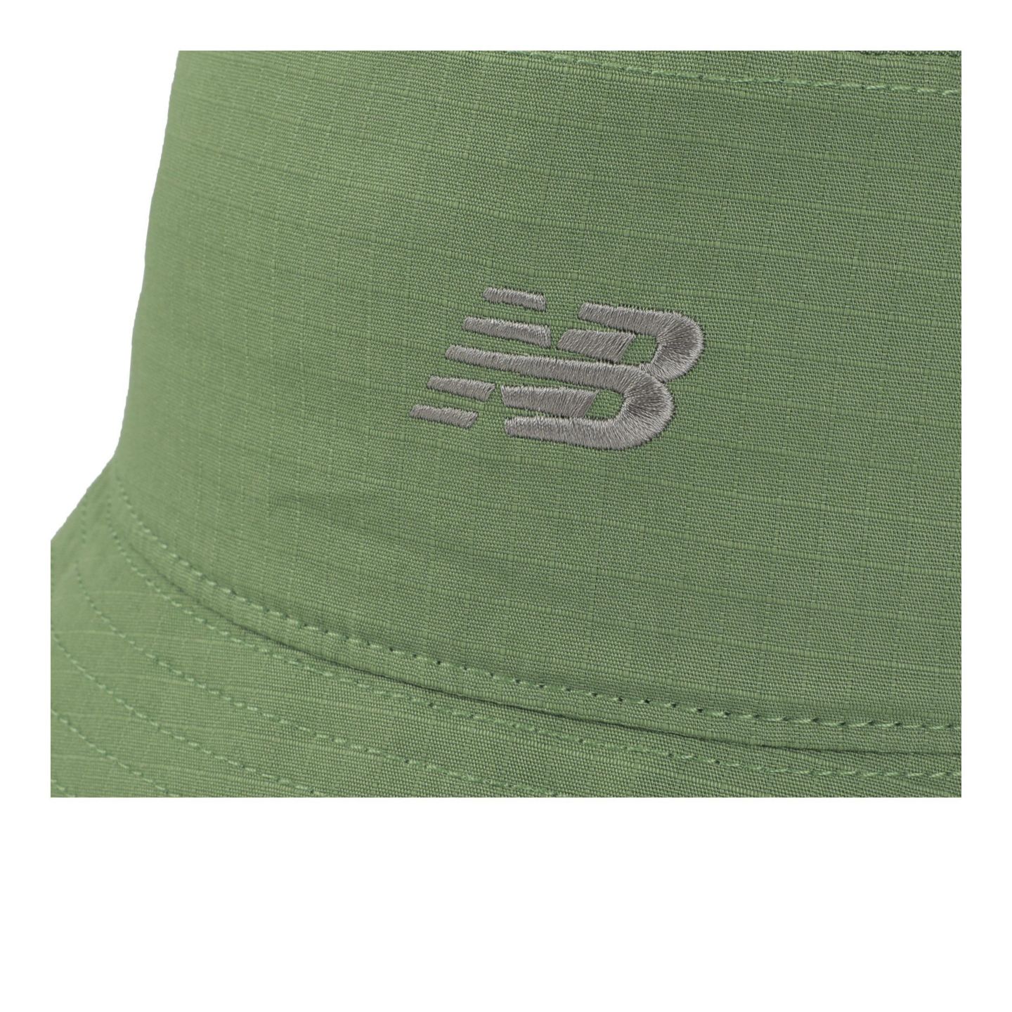 Мужская панама New Balance Flying NB Logo Adult Bucket Hat, цвет: Зелёный — фото 3