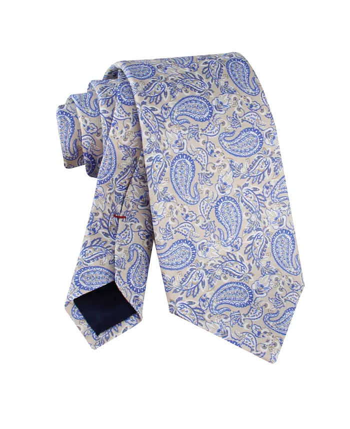 Men's Ramsey Paisley Silk Tie - thumbnail 4