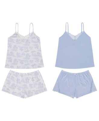 Women's Stacy 4-Piece. Mix & Match PJ Set