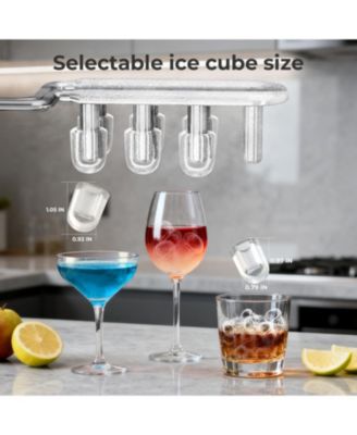 Slim Countertop Ice Maker, 26 lbs. Capacity with 2 Bullet Ice Sizes