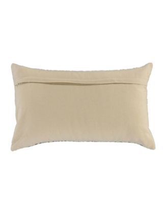 Pearl Cotton Decorative Pillow, 14" x 26"
